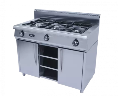 Плита газовая GrillMaster 3-Х ГОРЕЛОЧНАЯ Ф3ПГ/600 (ЗАКРЫТЫЙ СТЕНД)