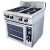 Плита газовая GrillMaster Ф4ПДГ/800 (с газовой духовкой)