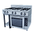 Плита газовая GrillMaster Ф6ПДГ/800 с электрической духовкой