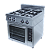 Плита газовая GrillMaster Ф4ПДГ/800
