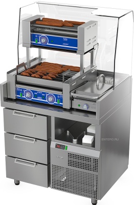 Аппарат HOT DOG ATESY БАВАРИЯ БХС -900.700-02