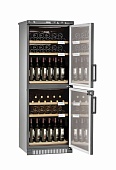 Винный шкаф POZIS ШВД-78 серебристый
